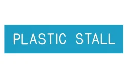 DOVER DROPSHIP Plastic Stall Plate - 1 or 2 lines- Stable & Stall Accessories|Nameplates