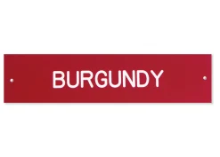 DOVER DROPSHIP Plastic Stall Plate - 3 lines- Stable & Stall Accessories|Nameplates