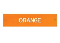 DOVER DROPSHIP Plastic Stall Plate with Holder - 3 lines- Stable & Stall Accessories|Nameplates