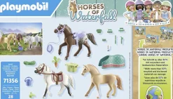 PLAYMOBIL USA INC Playmobil® Three Horses Set with Accessories-Kids Gifts|Home Décor
