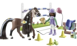 PLAYMOBIL USA INC Playmobil® Zoe & Blaze with Jump Set-Kids Gifts|Home Décor