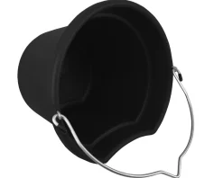 SHILOH STABLES TACK 20-Quart Flatback Bucket 11" Tall- Feed & Water Buckets