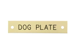 DOVER DROPSHIP Rectangular Dog Collar Nameplate- Nameplates