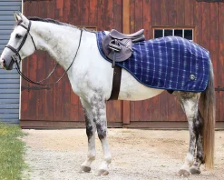 INTEX EQUESTRIAN Rider’s International™ Classic Plaid Fleece Quarter Sheet- Quarter Sheets