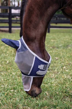 CWEAR BRANCH Rider's International™ Fine Mesh Fly Mask with Ears & Nose- Fly Control|Fly Masks