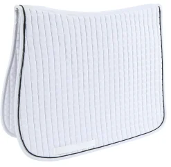 RR GLOBE Rider’s International™ Quilted Dressage Square with Piping- Dressage Pads|Close Contact Saddle Pads