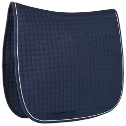 RR GLOBE Rider’s International™ Quilted Dressage Square with Piping- Dressage Pads|Close Contact Saddle Pads
