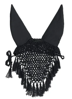 INTEX EQUESTRIAN Rider's International™ Crochet Bonnet with Tassels- Ear Bonnets|Ear Bonnets