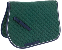 RR GLOBE Rider’s International™ Quilted All-Purpose Piped Saddle Pad- Close Contact Saddle Pads