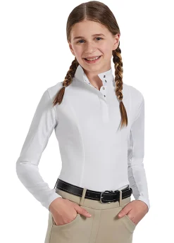 KIRSCH Riding Sport™ Kids’ Essential Long Sleeve Show Shirt-Kids Kids' Show Shirts|Show Shirts