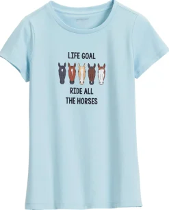 KIRSCH Riding Sport™ Kids’ Marietta Short Sleeve Graphic Tee-Kids Kids' Casual Riding Clothes