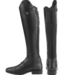 PUSHKAR INTL Riding Sport™ Ladies’ Black Synthetic Leather Field Boots-Women Women's Tall Boots