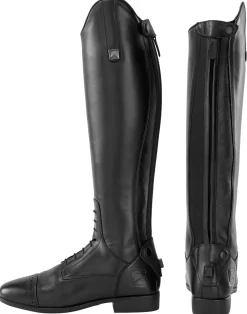 S.K. SHOES AND BOOTS Riding Sport™ Ladies’ Black Field Boots-Women Women's Tall Boots
