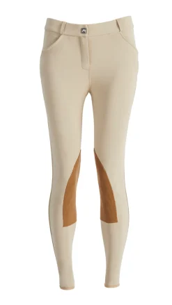 S.K. EXPORTS Riding Sport™ Ladies’ Competition Knee-Patch Breech- Knee Patch Breeches