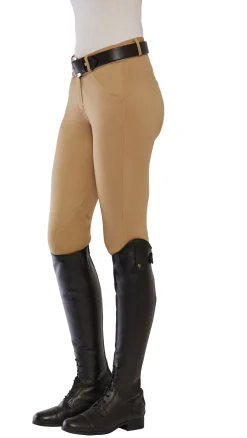 SUPERHOUSE Riding Sport™ Ladies’ Essential Lightweight Knee-Patch Breech- Knee Patch Breeches