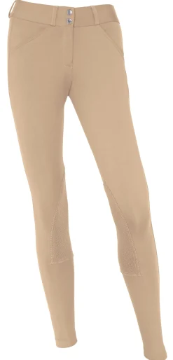 SUPERHOUSE Riding Sport™ Ladies’ Essential Lightweight Knee-Patch Breech- Knee Patch Breeches
