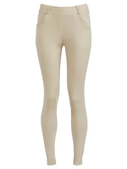 TARUN TEXTILES Riding Sport™ Ladies’ Pull-On Knee-Patch Breech- Knee Patch Breeches