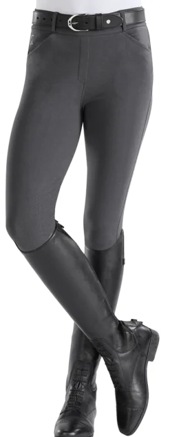 TARUN TEXTILES Riding Sport™ Ladies’ Pull-On Knee-Patch Breech- Knee Patch Breeches