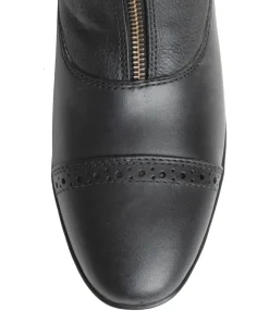 S.K. SHOES AND BOOTS Riding Sport™ Ladies' Essential Leather Zip Paddock Boots-Women Women's Paddock Boots