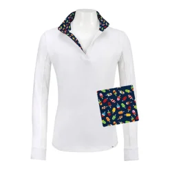 RJ CLASSICS R.J. Classics Girls’ Maddie 37.5® Long Sleeve Show Shirt-Kids Kids' Show Shirts|Show Shirts