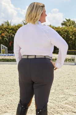 RJ CLASSICS R.J. Classics Gracie Plus-Size Knee-Patch Breech- Knee Patch Breeches