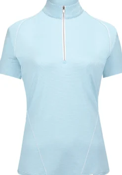 RJ CLASSICS R.J. Classics Ladies’ Winnie Short Sleeve Quarter-Zip Training Shirt- Short Sleeve Shirts