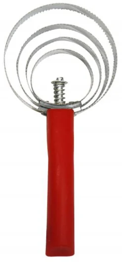 SHILOH STABLES TACK Round Metal Curry with Handle- Bathing Tools|Brushes & Hoof Picks