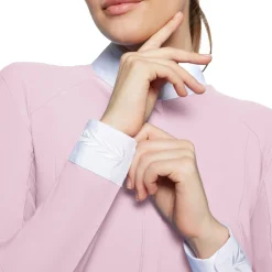 SAMSHIELD ® Aline Crystal Long-Sleeve Show Shirt- Show Shirts