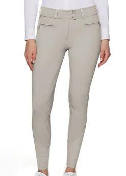 SAMSHIELD ® Ladies’ Chloe Crystal Knee-Grip Breech- Knee Patch Breeches