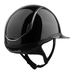SAMSHIELD Miss Shield 2.0 Shadow Glossy Helmet- Riding Helmets|Riding Helmets