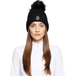 SAMSHIELD ® Nora Crystal Intarsia Beanie- Outerwear Accessories