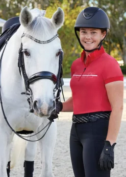 SCHOCKEMOEHLE N.A. Schockemöhle Ladies’ Fortuna Short Sleeve Shirt- Short Sleeve Shirts