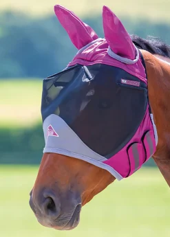 SHIRES EQUESTRIAN Shires Deluxe Fly Mask with Ears- Fly Masks|Fly Control