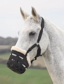 SHIRES EQUESTRIAN Shires Deluxe Grass Muzzle- Cribbing & Muzzles