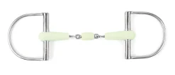 SHIRES EQUESTRIAN Shires Equikind Peanut Hunter D-Ring Bit- English Horse Bits