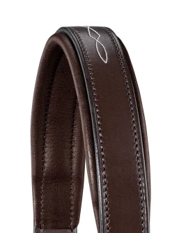 HARMOHN KRAFT Showmark™ Classic Fancy-Stitched Leather Halter- Halters