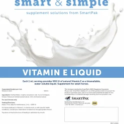 SMARTEQUINE ™ Smart & Simple Vitamin E Liquid- Horse Supplements