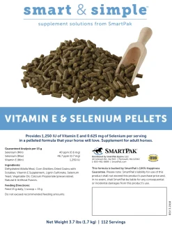 SMARTEQUINE ™ Smart & Simple Vitamin E & Selenium Pellets- Horse Supplements