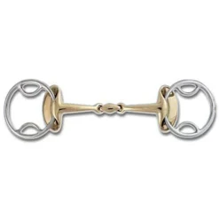 STUBBEN N.A. Stübben Golden Wings Gag Bit- English Horse Bits