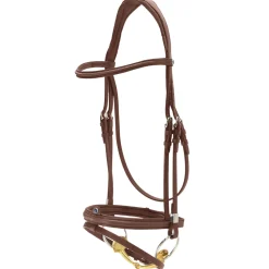 STUBBEN N.A. Stübben Pro Jump Bridle with Removable Flash Noseband- English Bridles
