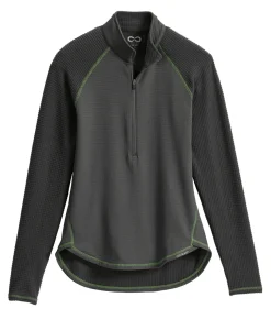 KIRSCH Stride™ Ladies’ Grid HeatBlast™ Long Sleeve Shirt- Long Sleeve Tops