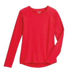 KIRSCH Stride™ Girls’ Long Sleeve Tech Top-Kids Kids' Casual Riding Clothes