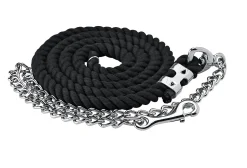 PERRIS LEATHER Suffolk™ Cotton Lead with Shank- Horse Leads