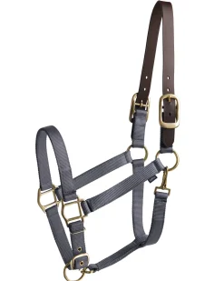 TEXT HORSE Suffolk™ Heavy Nylon Halter with Breakaway Crown- Halters