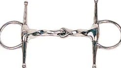 KING YOUNG Suffolk™ Slow Twist Full Cheek Snaffle Bit- English Horse Bits