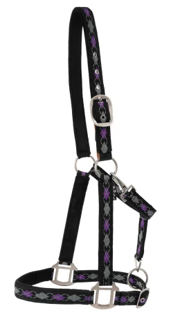 TEXT HORSE Suffolk™ Woven Argyle Breakaway Halter- Halters