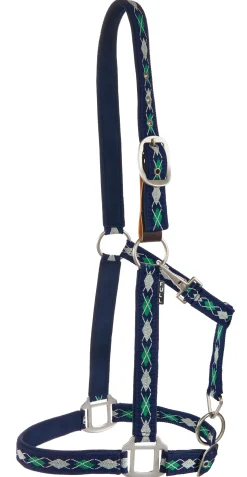 TEXT HORSE Suffolk™ Woven Argyle Breakaway Halter- Halters