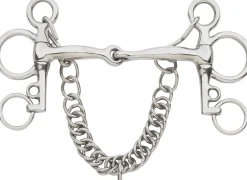 KING YOUNG Suffolk™ Jointed Tom Thumb Pelham Bit- English Horse Bits