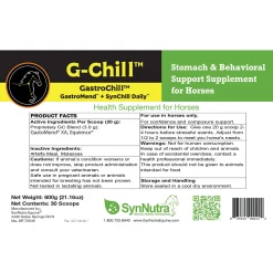 SYNNUTRA EQUINE ® GastroChill™- Horse Supplements