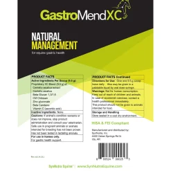 SYNNUTRA EQUINE ® GastroMend® XC- Horse Supplements